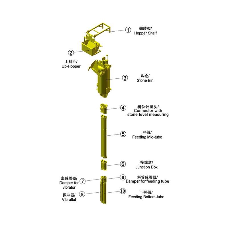 Bottom Feed Vibroflot